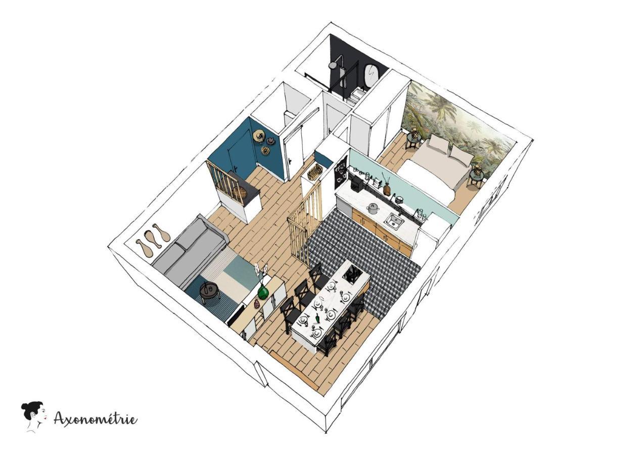 سيبور Ilunabarra - Appartement Calme, Vue Mer, Parking - Wifi المظهر الخارجي الصورة