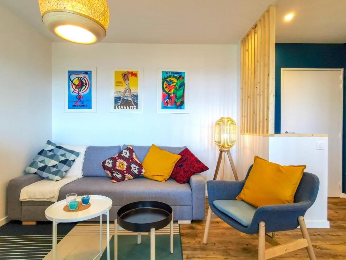 سيبور Ilunabarra - Appartement Calme, Vue Mer, Parking - Wifi المظهر الخارجي الصورة
