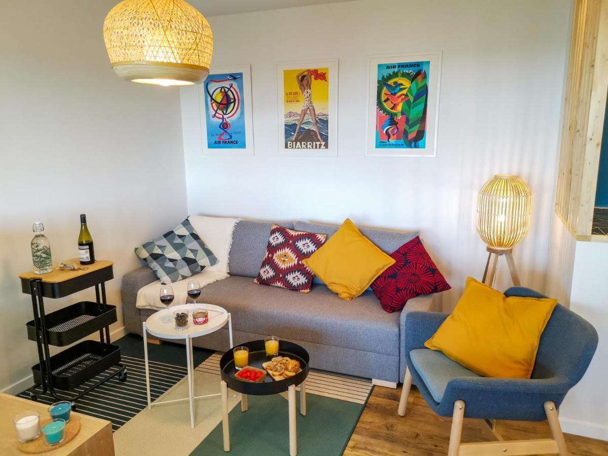 سيبور Ilunabarra - Appartement Calme, Vue Mer, Parking - Wifi المظهر الخارجي الصورة
