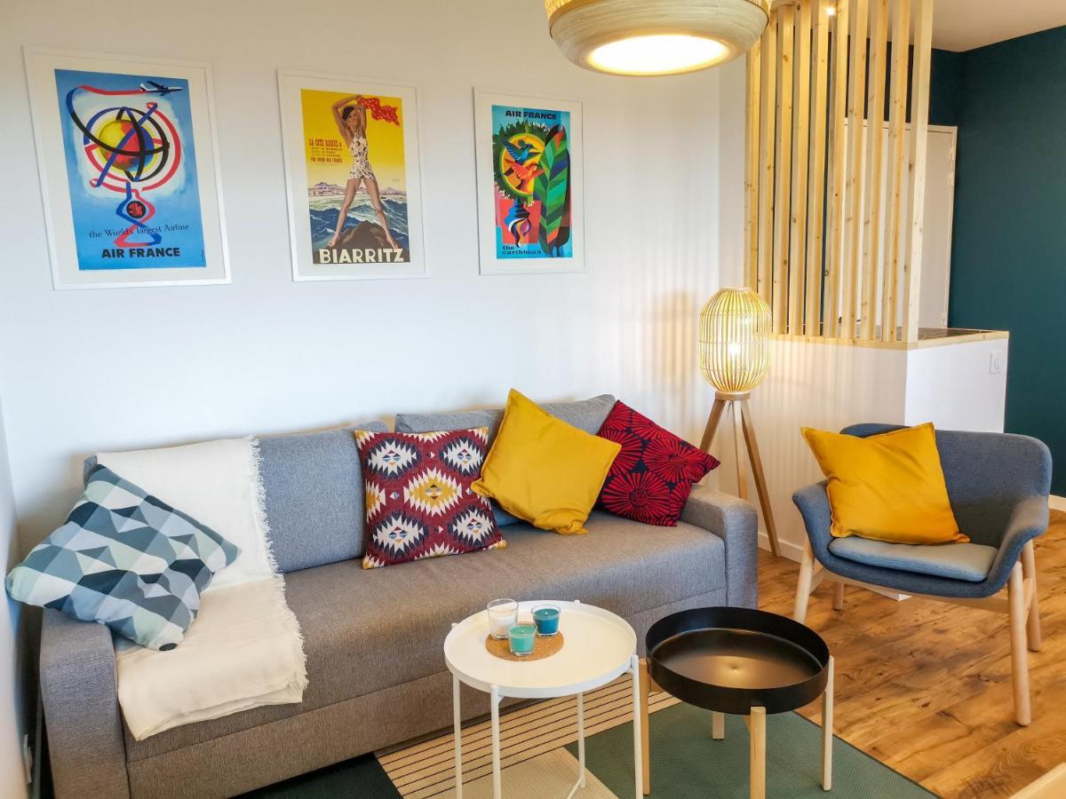 سيبور Ilunabarra - Appartement Calme, Vue Mer, Parking - Wifi المظهر الخارجي الصورة