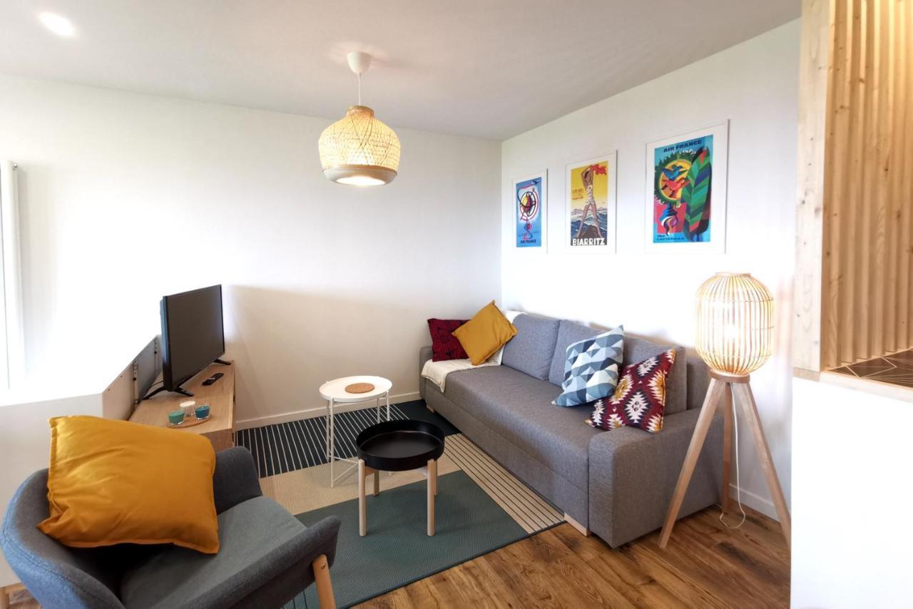 سيبور Ilunabarra - Appartement Calme, Vue Mer, Parking - Wifi المظهر الخارجي الصورة
